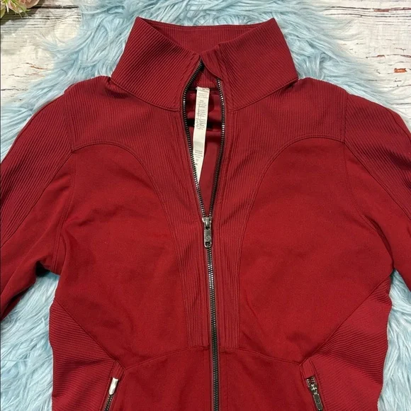 Lululemon Movement to Movement Jacket - Dark Sport Red - Picture 7 of 10